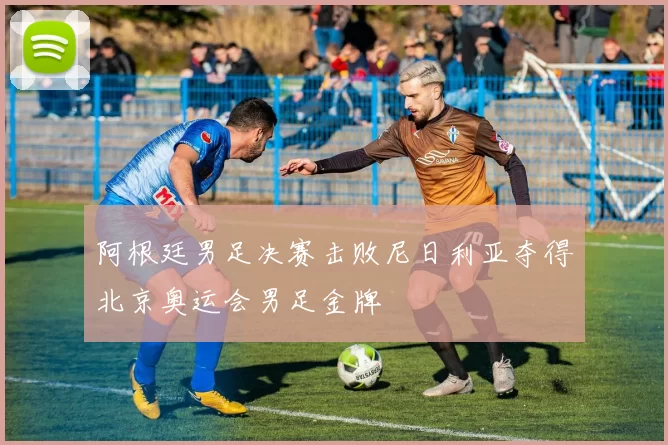 阿根廷男足决赛击败尼日利亚夺得北京奥运会男足金牌