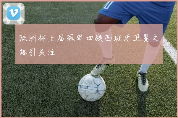 欧洲杯上届冠军回顾西班牙卫冕之路引关注
